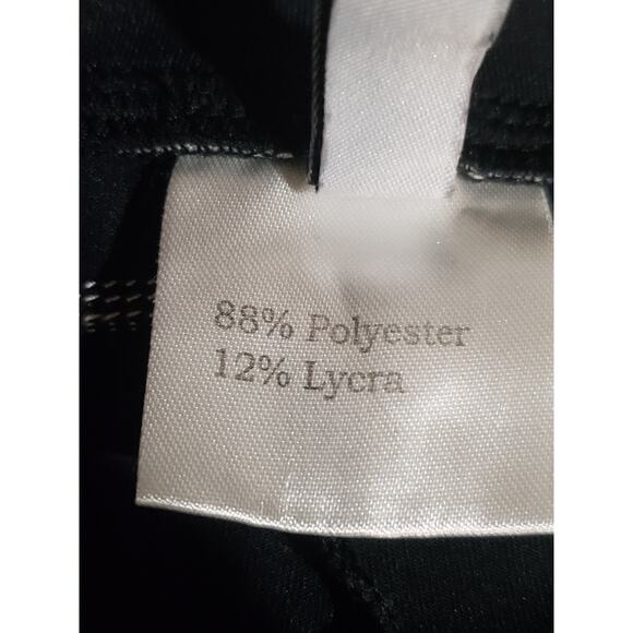 Neon Sweets Black Gray Camo Side Design w. Pockets Leggings Yoga Capri Pants - Picture 5 of 8